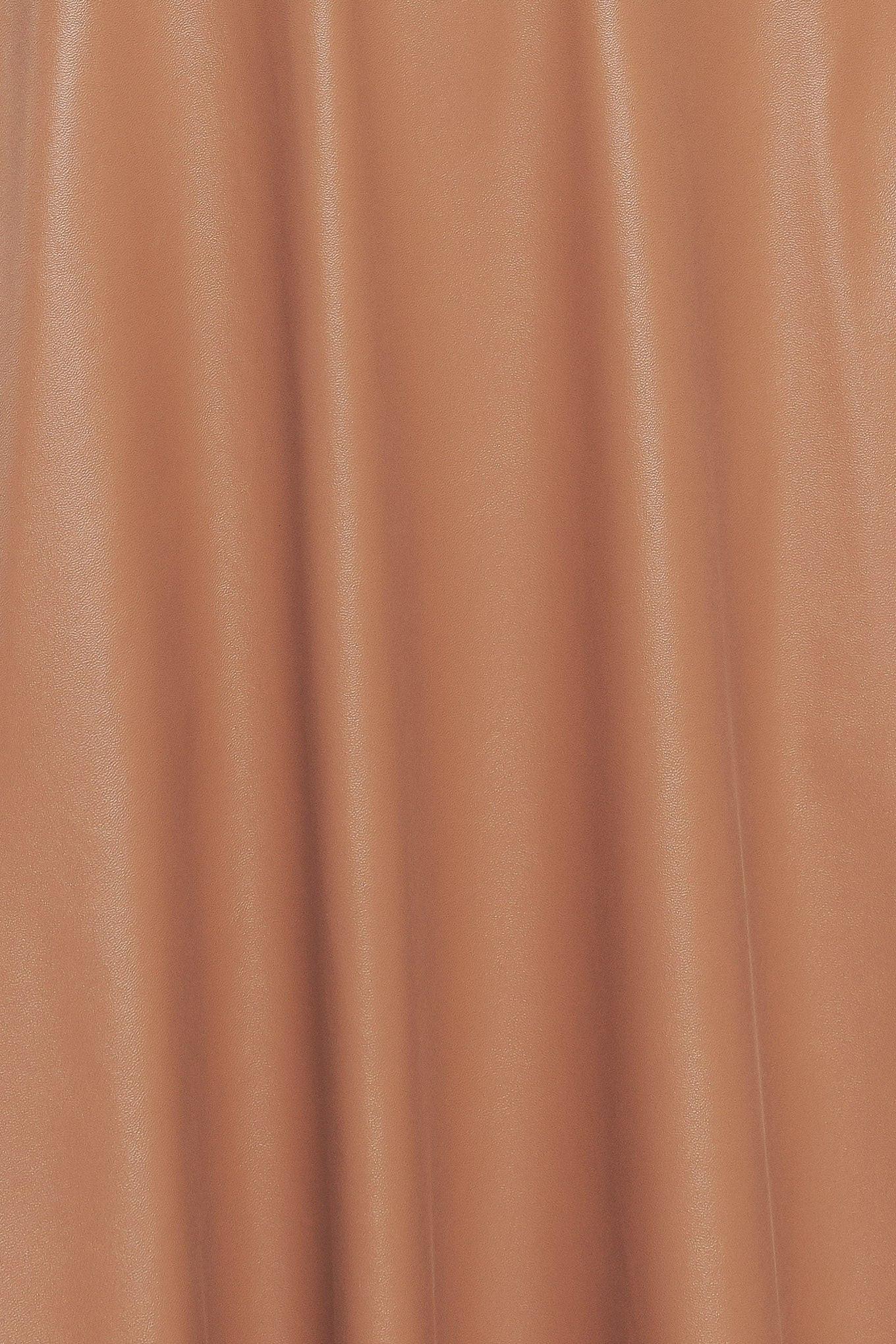 BARE SOPHISTIQUE FAUX LEATHER MIDI DRESS - Glamourous Grace