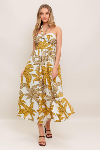 PETITE LOVE WOVEN MIDI DRESS - Glamourous Grace