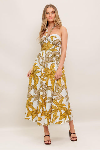 PETITE LOVE WOVEN MIDI DRESS - Glamourous Grace