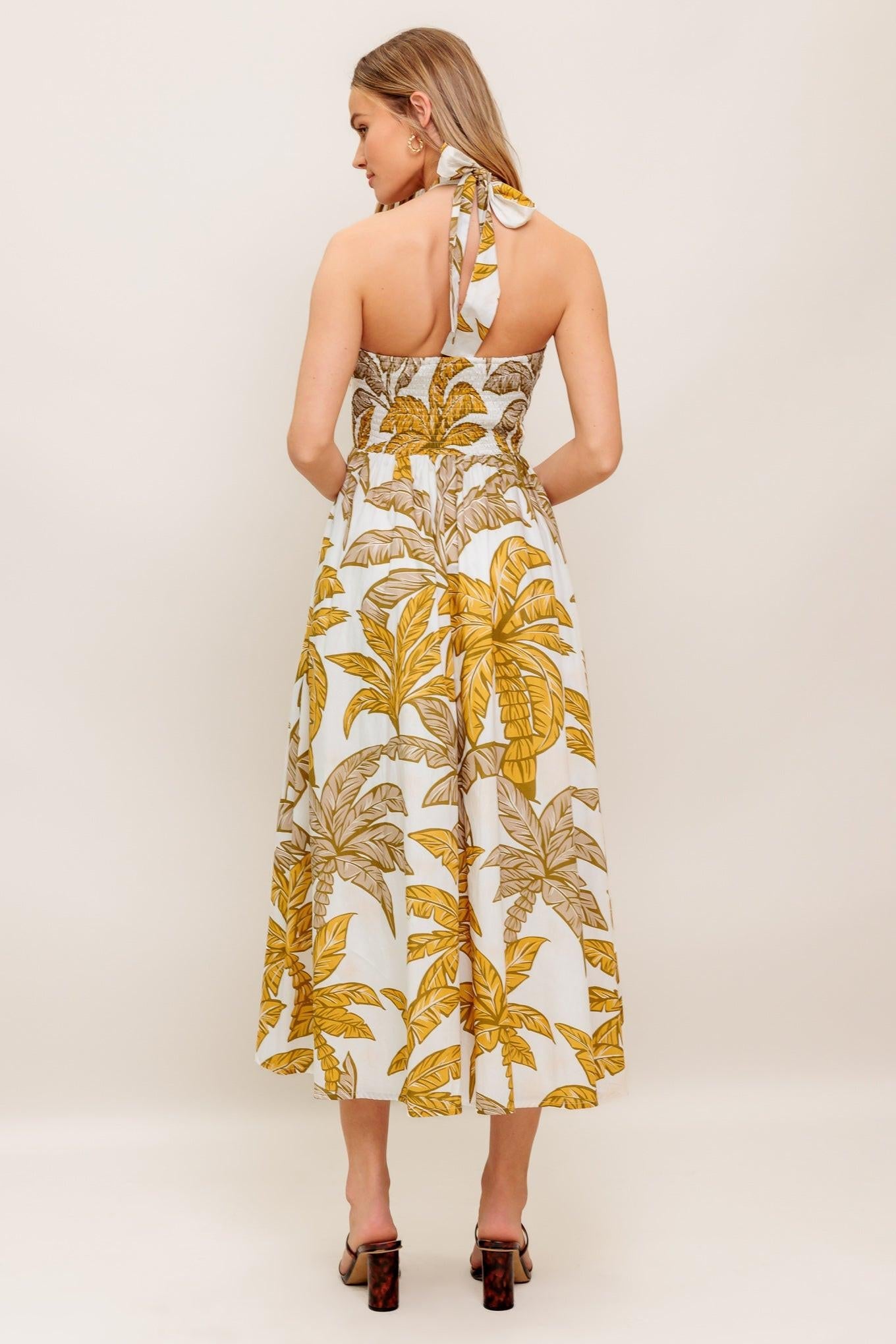 PETITE LOVE WOVEN MIDI DRESS - Glamourous Grace