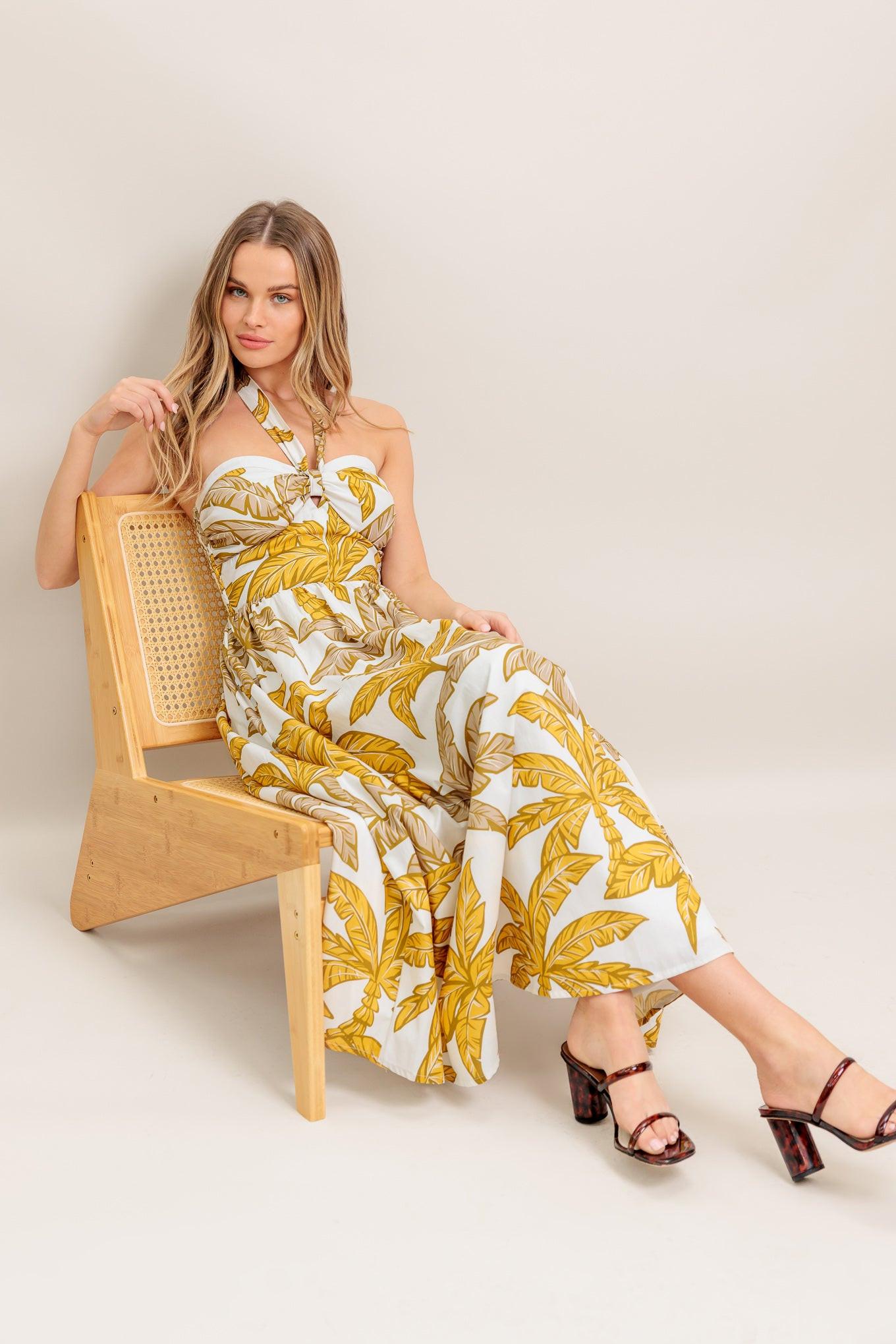 PETITE LOVE WOVEN MIDI DRESS - Glamourous Grace