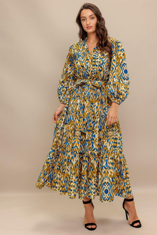 TERRA VISION WOVEN MIDI DRESS - Glamourous Grace