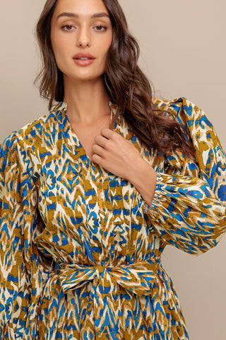 TERRA VISION WOVEN MIDI DRESS - Glamourous Grace