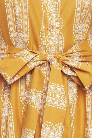 DESERT BLOOM WOVEN MIDI DRESS - Glamourous Grace
