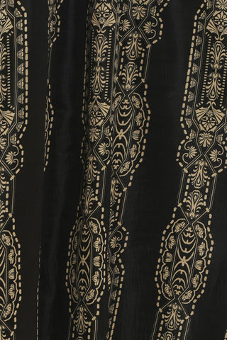 VINTAGE SQUARE WOVEN MIDI DRESS