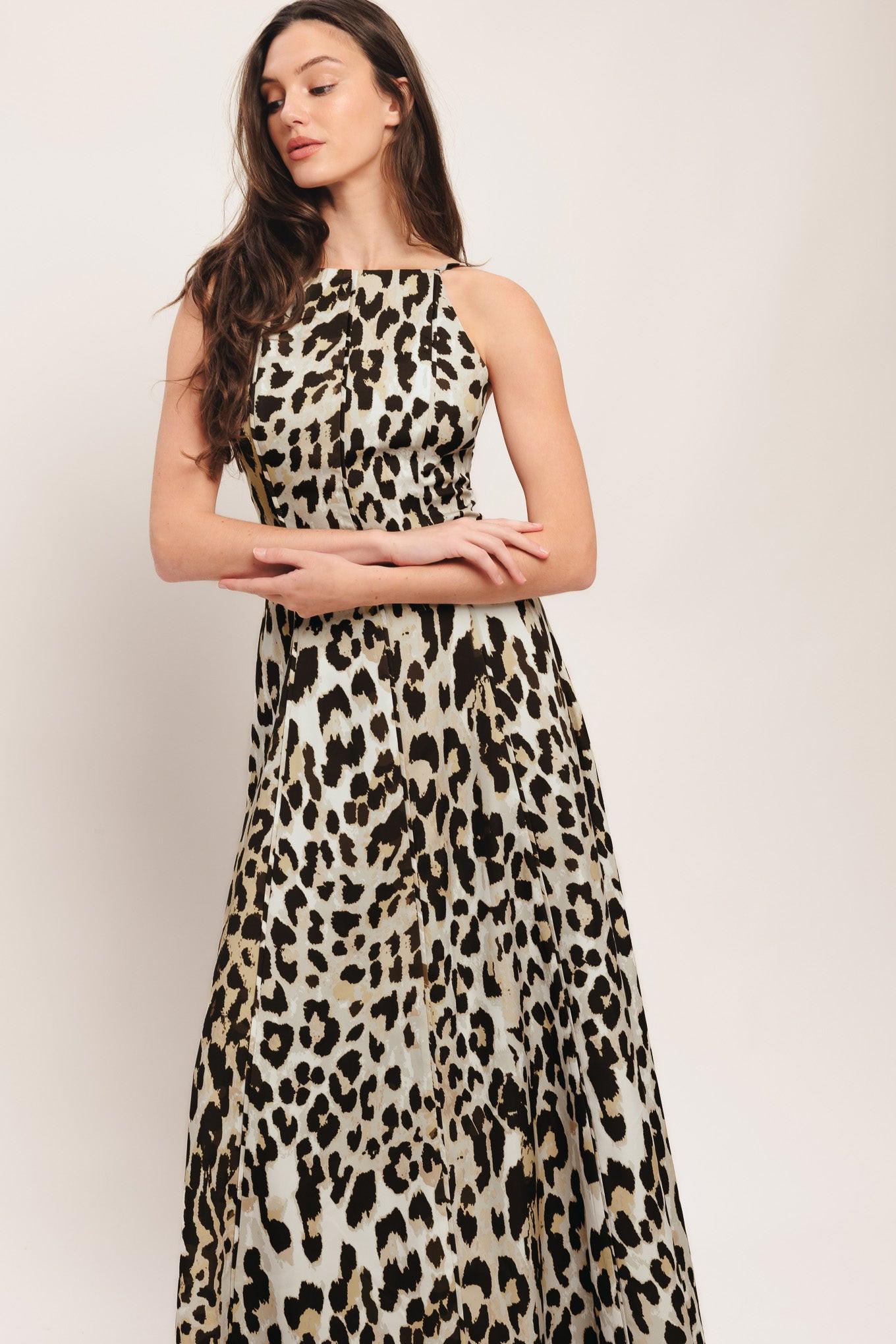 SAVAGE ELEGANCE WOVEN MAXI DRESS - Glamourous Grace