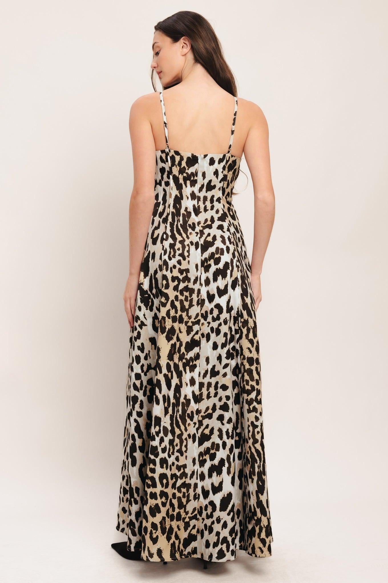 SAVAGE ELEGANCE WOVEN MAXI DRESS - Glamourous Grace