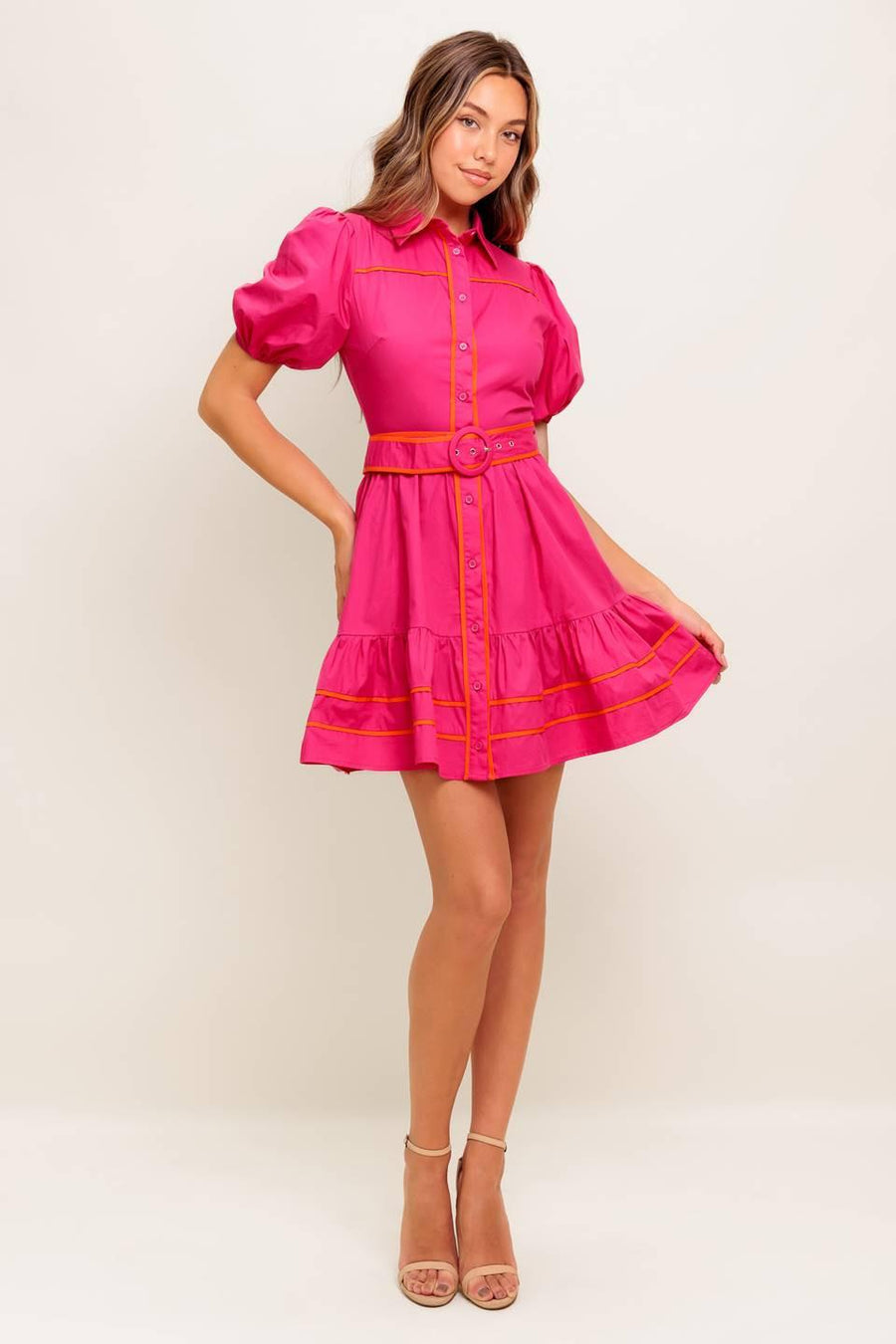 PARADISE FOUND WOVEN MINI DRESS - Glamourous Grace