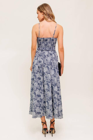 ORDINARY IS OVERRATED WOVEN MIDI DRESS - Glamourous Grace