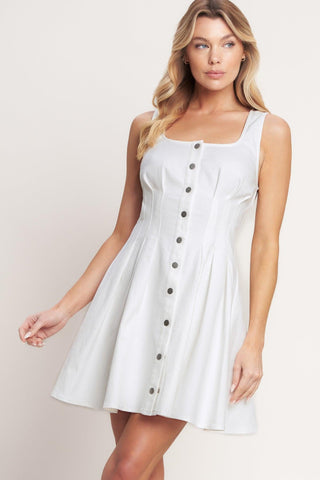 SUMMER PROMISE WOVEN MINI DRESS - Glamourous Grace