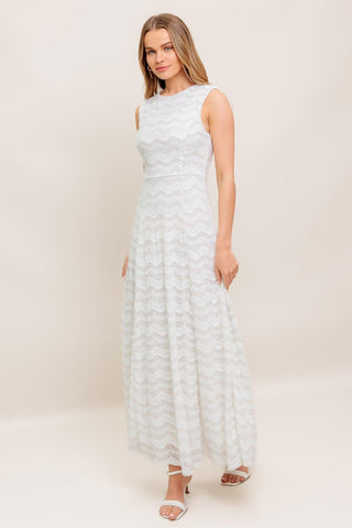 HEARTFELT CREAM WOVEN LACE ANKLE DRESS - Glamourous Grace