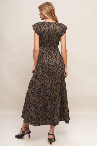 URBAN JUNGLE GLAM SUEDED KNIT MIDI DRESS - Glamourous Grace