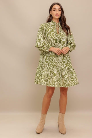 FLORENCE FLAIR WOVEN MINI DRESS - Glamourous Grace
