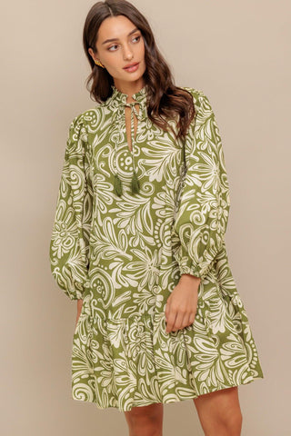 FLORENCE FLAIR WOVEN MINI DRESS - Glamourous Grace