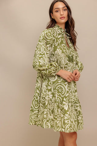 FLORENCE FLAIR WOVEN MINI DRESS - Glamourous Grace