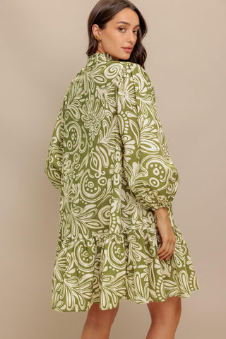 FLORENCE FLAIR WOVEN MINI DRESS - Glamourous Grace