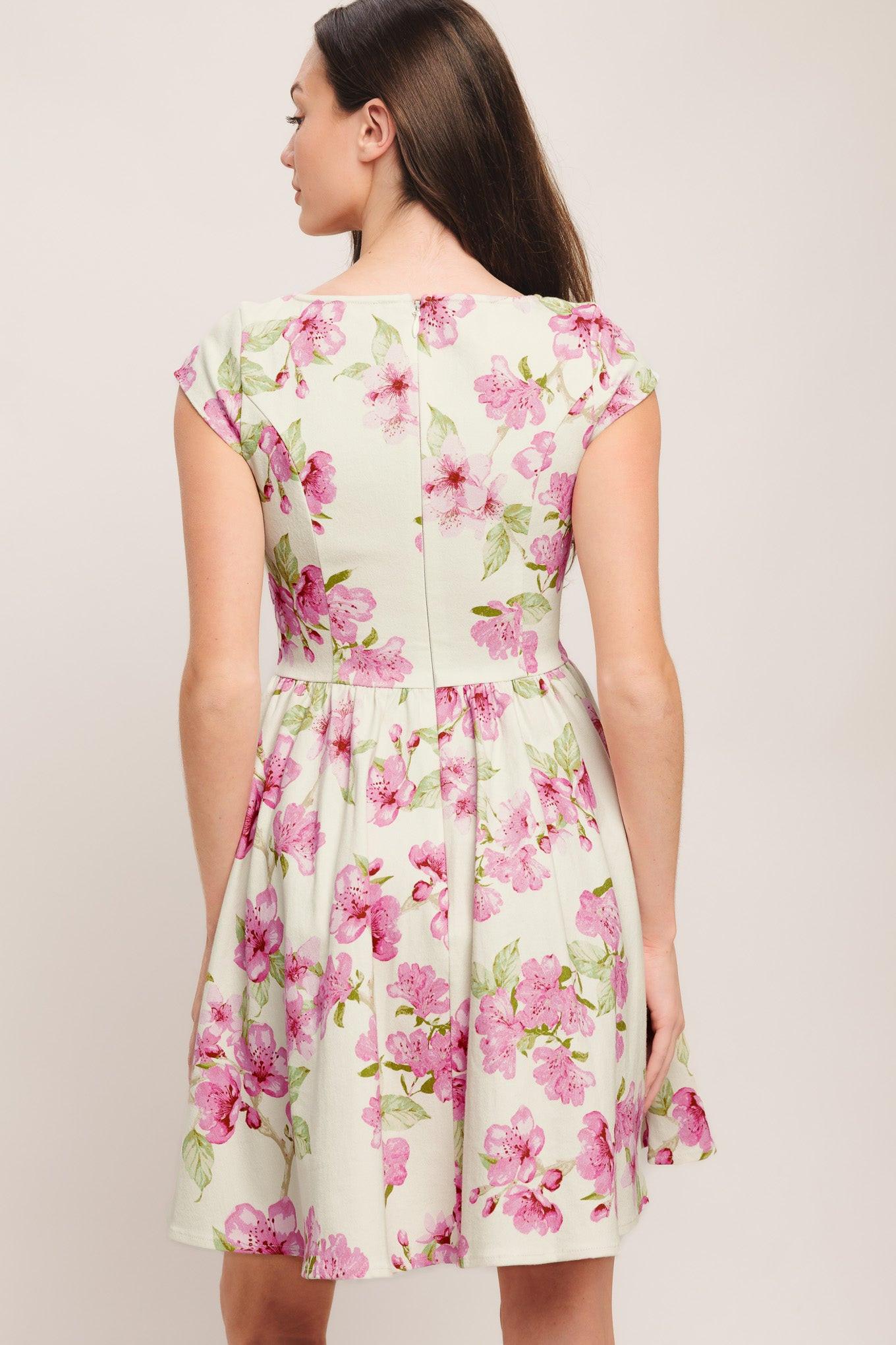 BLOSSOM BABE WOVEN MINI DRESS - Glamourous Grace