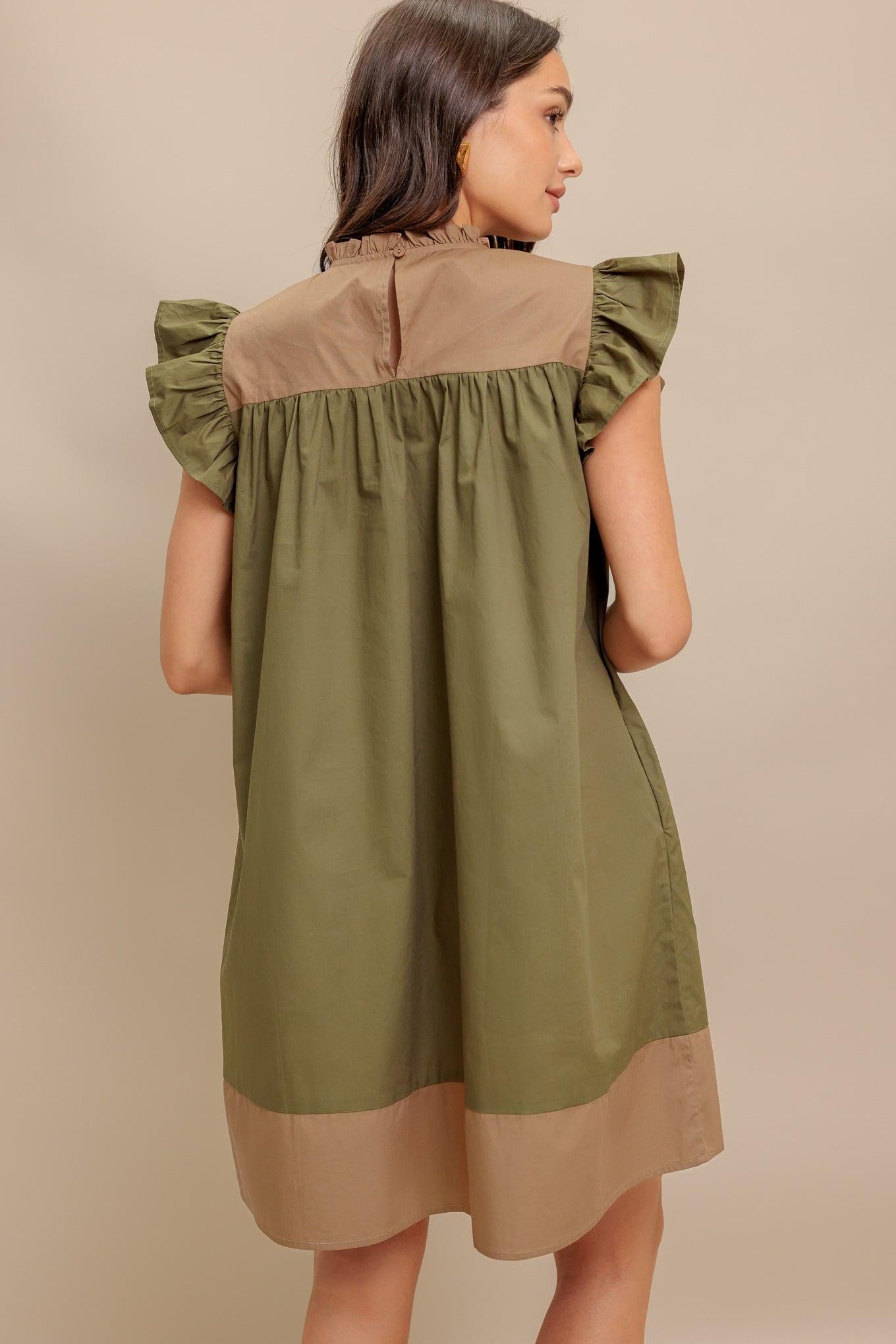 FOREST WHISPER WOVEN MINI DRESS - Glamourous Grace