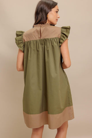 FOREST WHISPER WOVEN MINI DRESS - Glamourous Grace