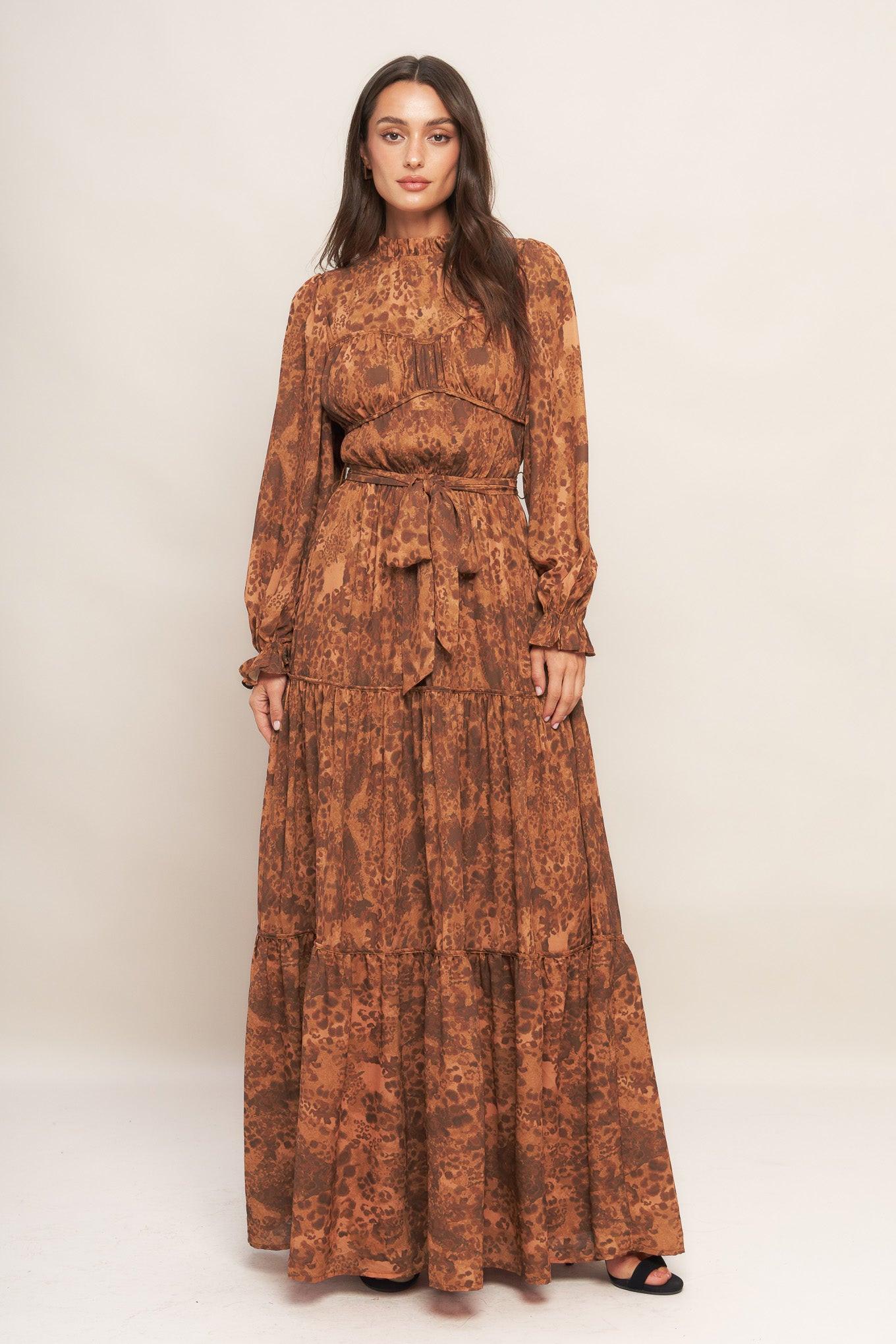 NOMAD'S WHISPER WOVEN MAXI DRESS - Glamourous Grace