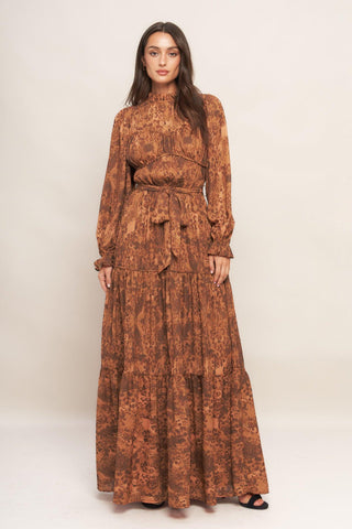 NOMAD'S WHISPER WOVEN MAXI DRESS - Glamourous Grace