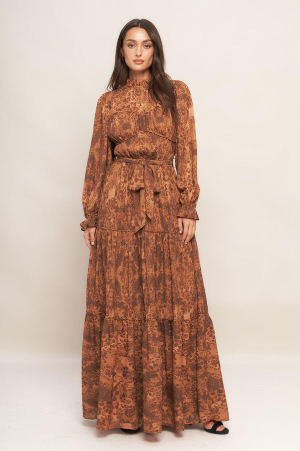NOMAD'S WHISPER WOVEN MAXI DRESS - Glamourous Grace