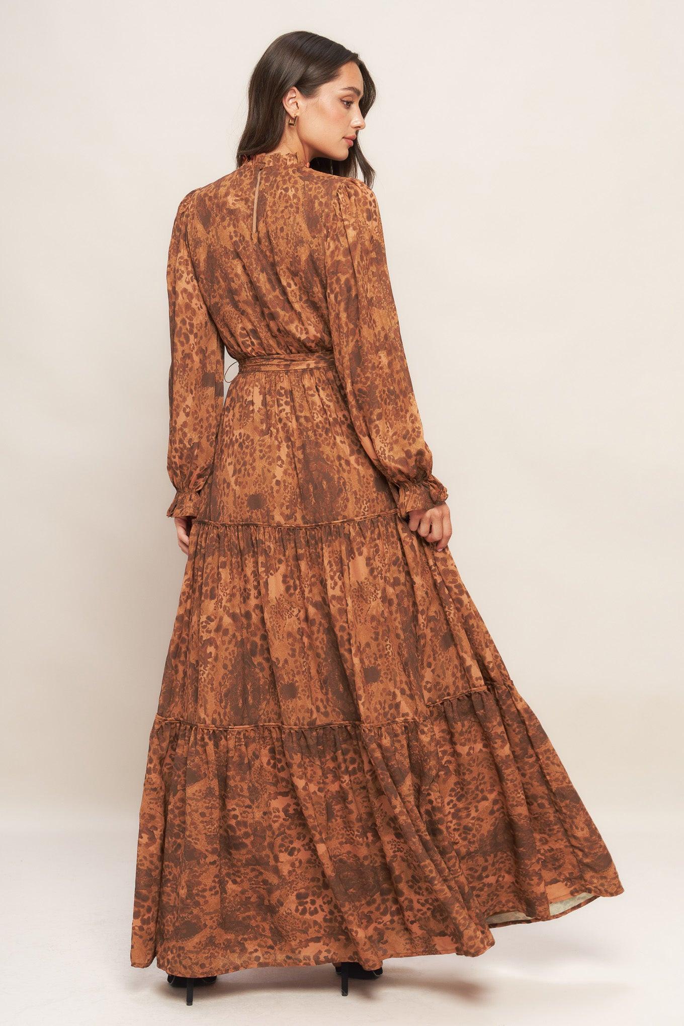 NOMAD'S WHISPER WOVEN MAXI DRESS - Glamourous Grace