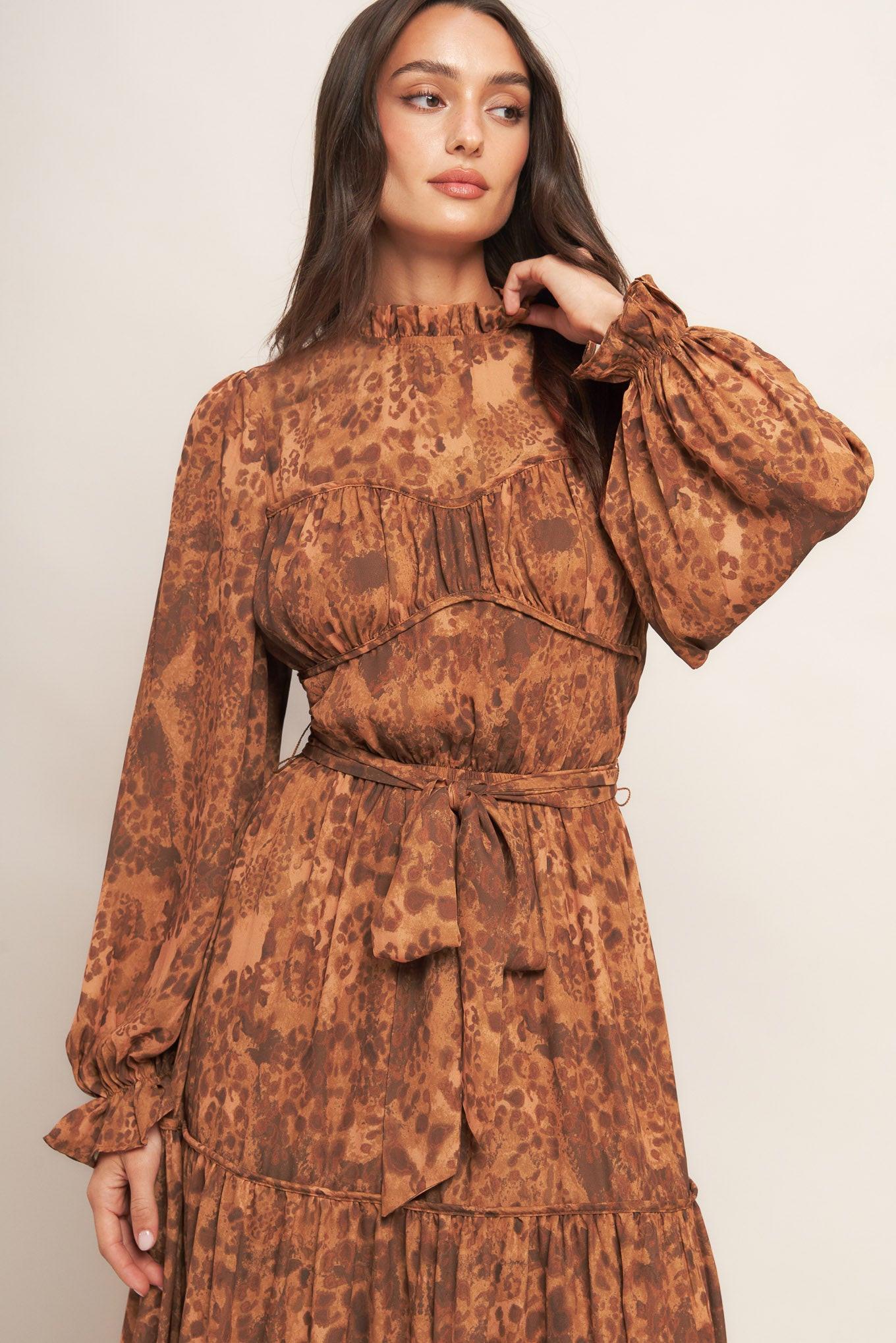 NOMAD'S WHISPER WOVEN MAXI DRESS - Glamourous Grace