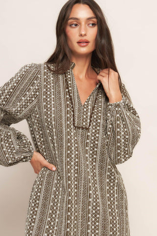 DESERT DUST WOVEN MINI DRESS - Glamourous Grace