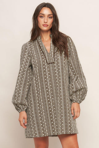 DESERT DUST WOVEN MINI DRESS - Glamourous Grace