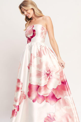LUXE PEONY WOVEN MAXI DRESS - Glamourous Grace