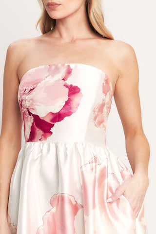 LUXE PEONY WOVEN MAXI DRESS - Glamourous Grace