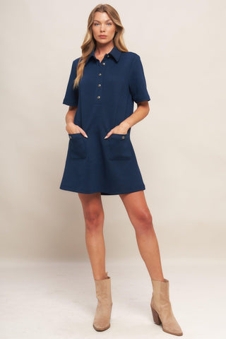 DOWNTOWN COOL KNIT MINI DRESS - Glamourous Grace