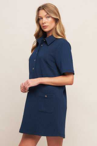 DOWNTOWN COOL KNIT MINI DRESS - Glamourous Grace
