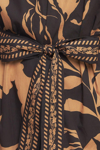 AUTUMN LEAF WOVEN MIDI DRESS - Glamourous Grace