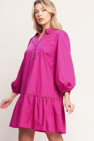 PRETTY MUCH PERFECT WOVEN MINI DRESS - Glamourous Grace