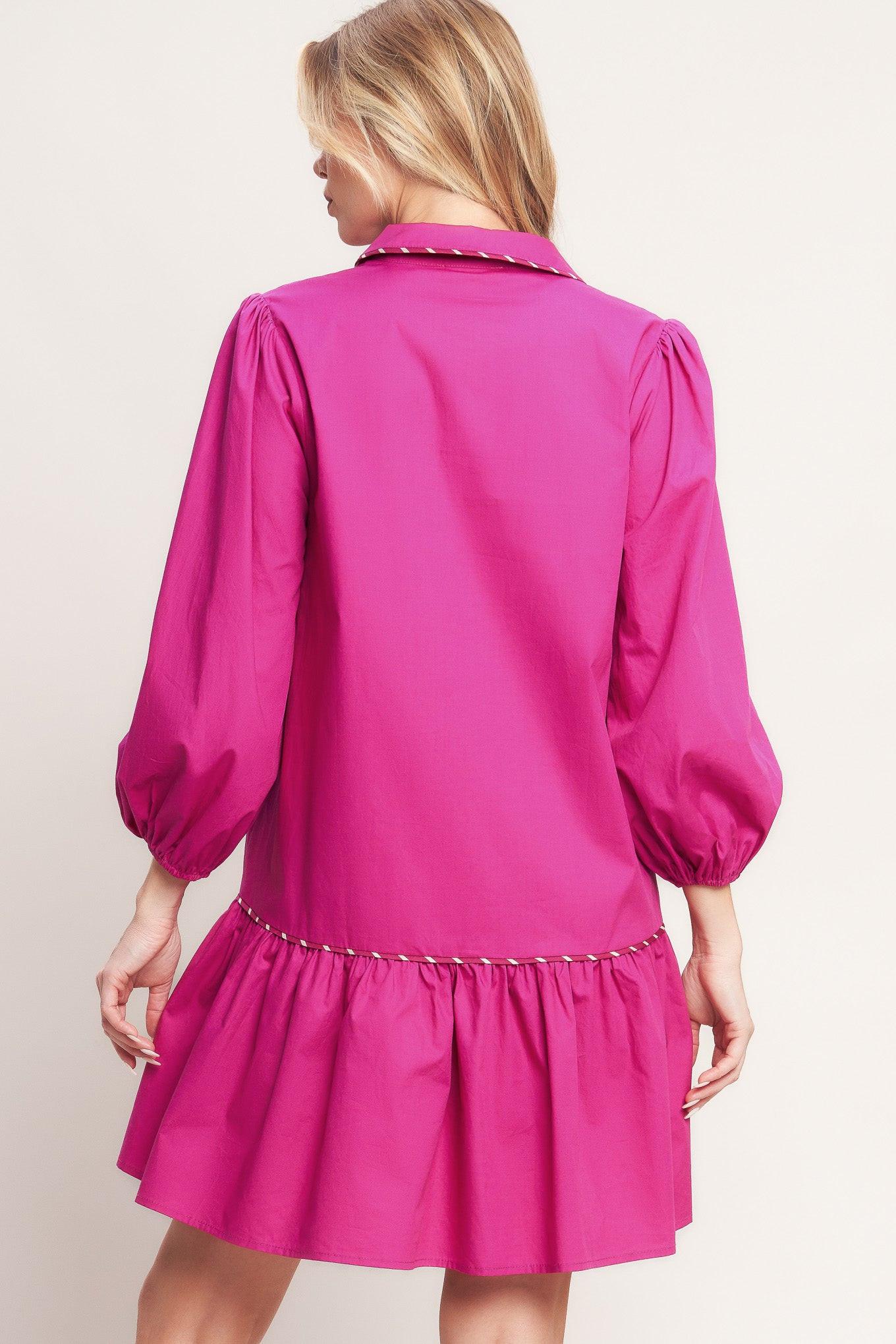 PRETTY MUCH PERFECT WOVEN MINI DRESS - Glamourous Grace