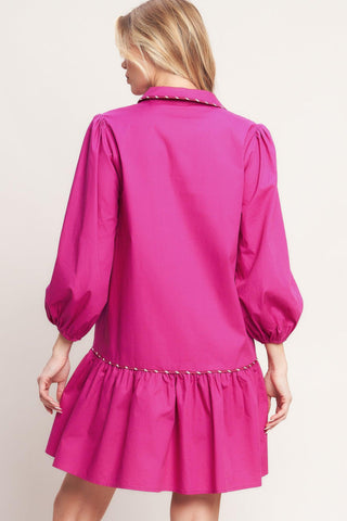 PRETTY MUCH PERFECT WOVEN MINI DRESS - Glamourous Grace