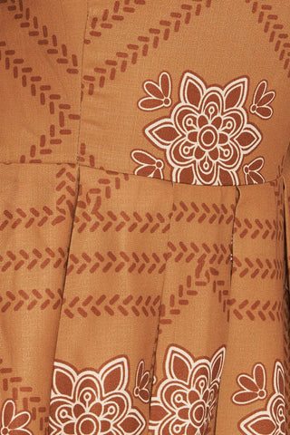SOUTHWEST SQUARES WOVEN MIDI DRESS - Glamourous Grace