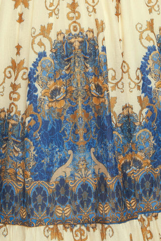 MIDNIGHT SERENADE EMPIRE WOVEN MAXI DRESS - Glamourous Grace