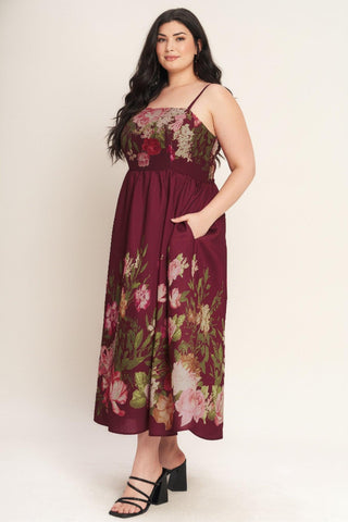 SECRET GARDEN ROMANCE WOVEN ANKLE DRESS - Glamourous Grace