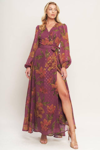 EMBER GARDEN WOVEN MAXI DRESS - Glamourous Grace