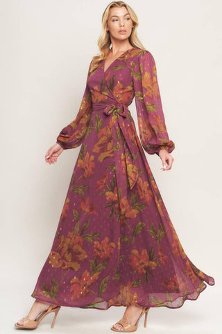 EMBER GARDEN WOVEN MAXI DRESS - Glamourous Grace