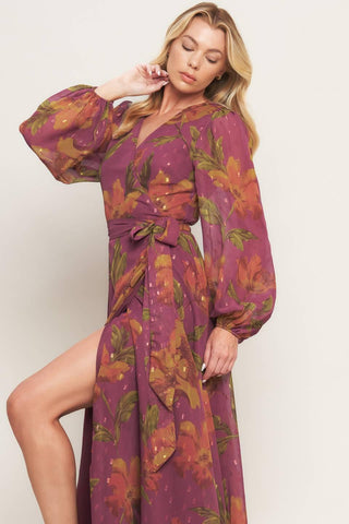 EMBER GARDEN WOVEN MAXI DRESS - Glamourous Grace
