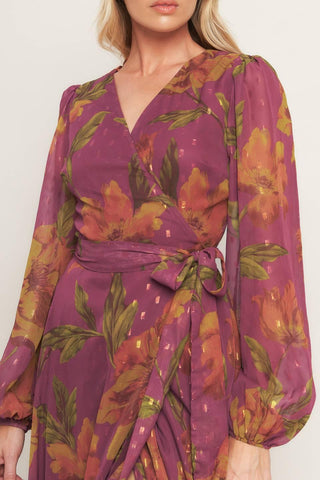 EMBER GARDEN WOVEN MAXI DRESS - Glamourous Grace