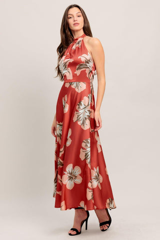 CAN’T LOOK AWAY WOVEN MIDI DRESS - Glamourous Grace
