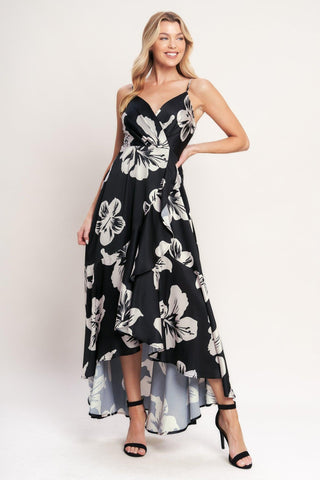 ETERNAL FLORA WOVEN MAXI DRESS - Glamourous Grace