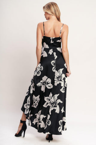 ETERNAL FLORA WOVEN MAXI DRESS - Glamourous Grace
