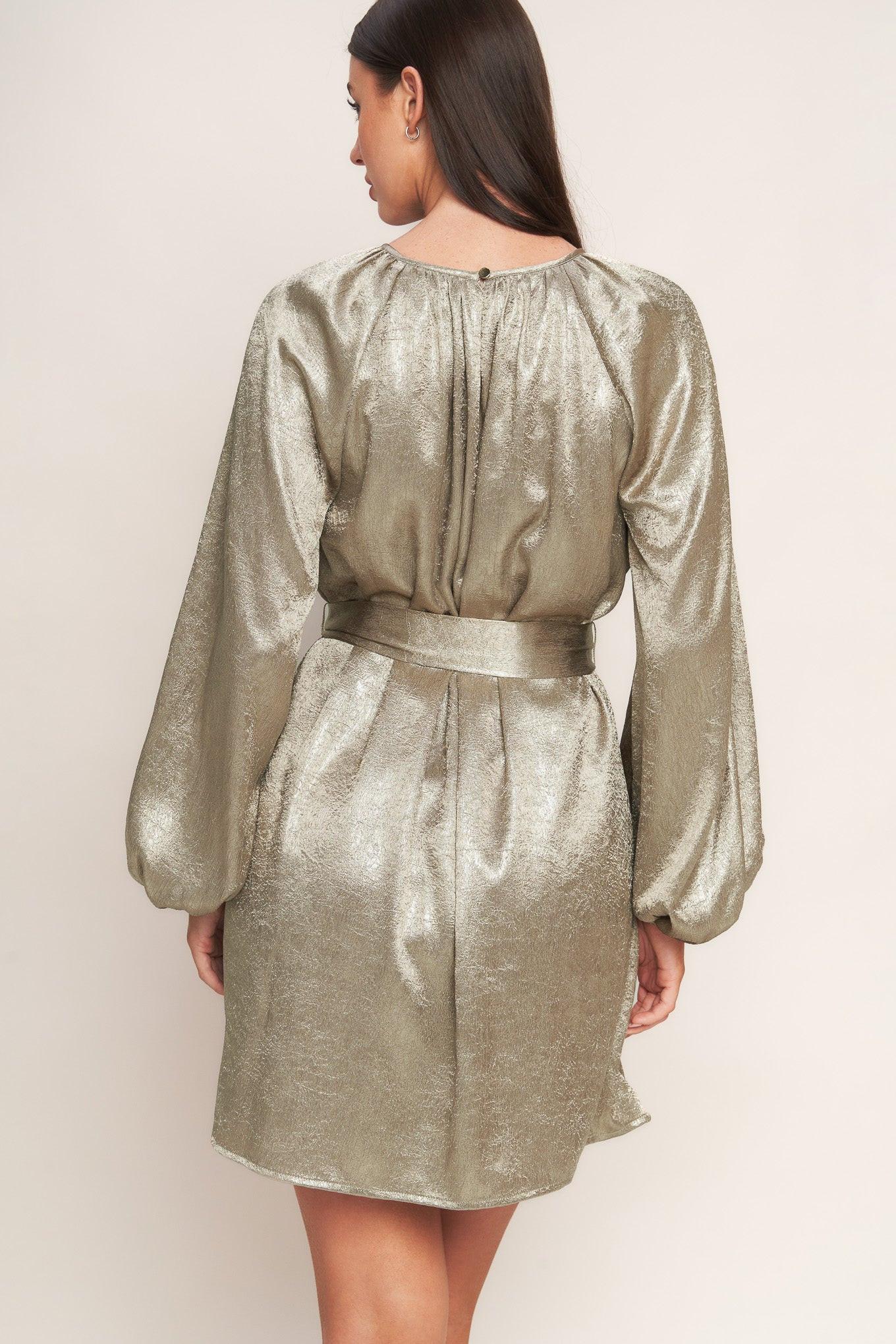 MOONRISE HAZE WOVEN MINI DRESS - Glamourous Grace