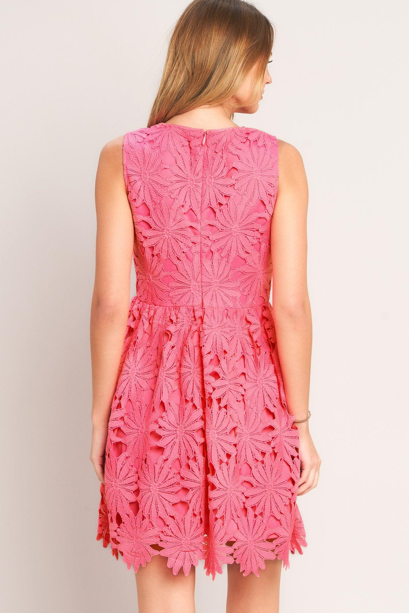 ROSE PETAL CHARM MINI DRESS - Glamourous Grace